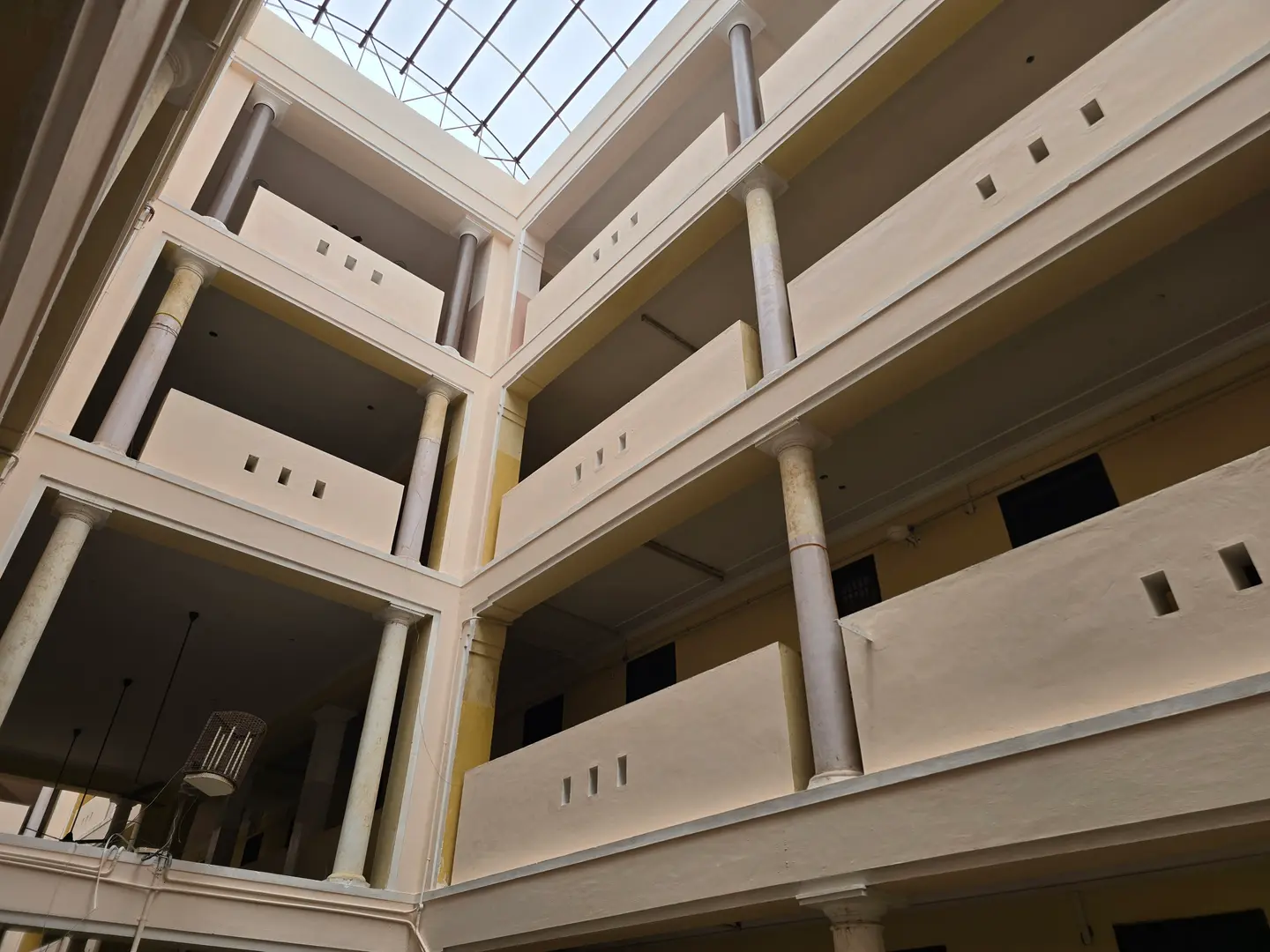 TCE Men's Hostel — completed interior & finishes