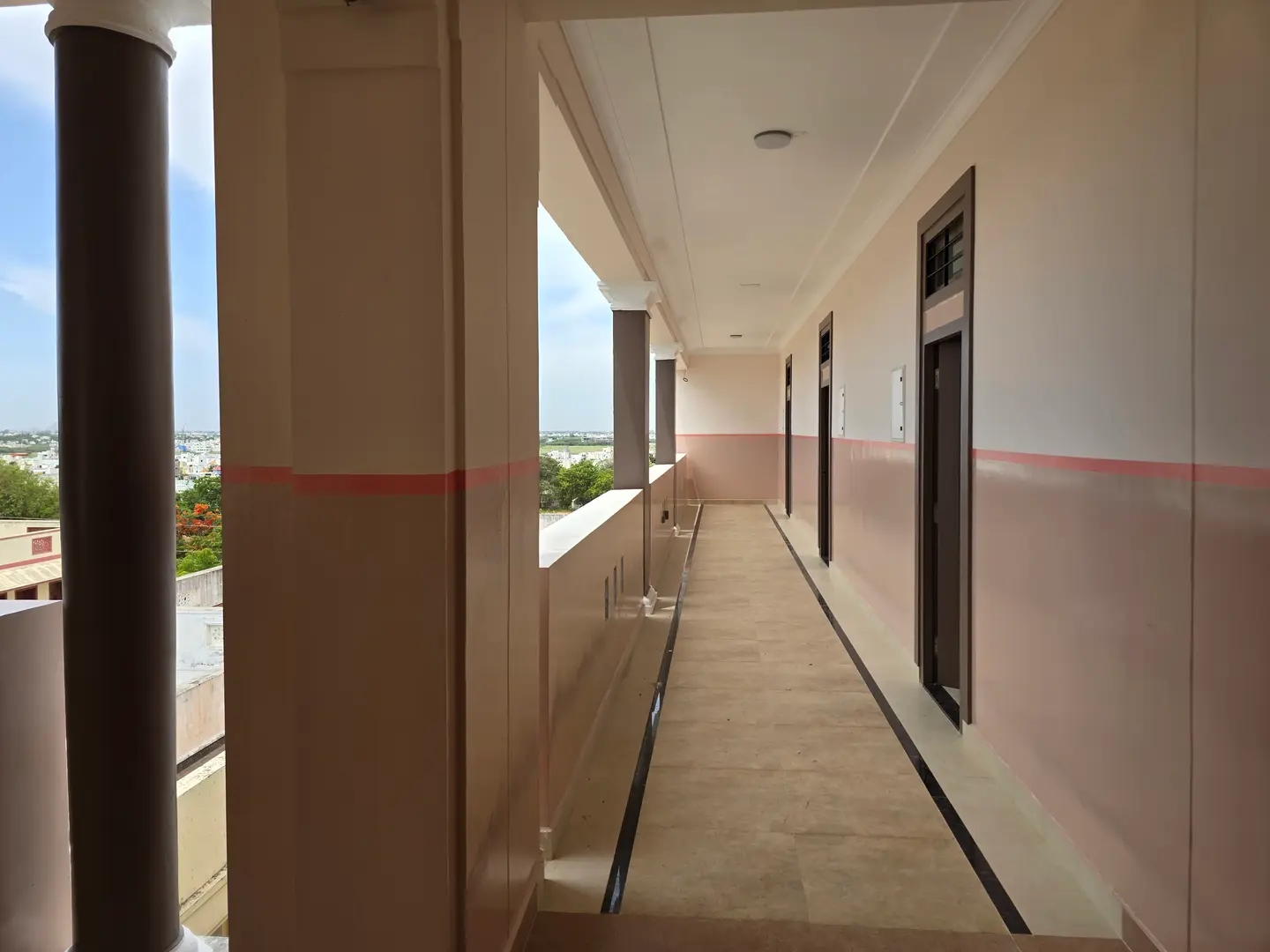 TCE Men's Hostel — completed interior & finishes
