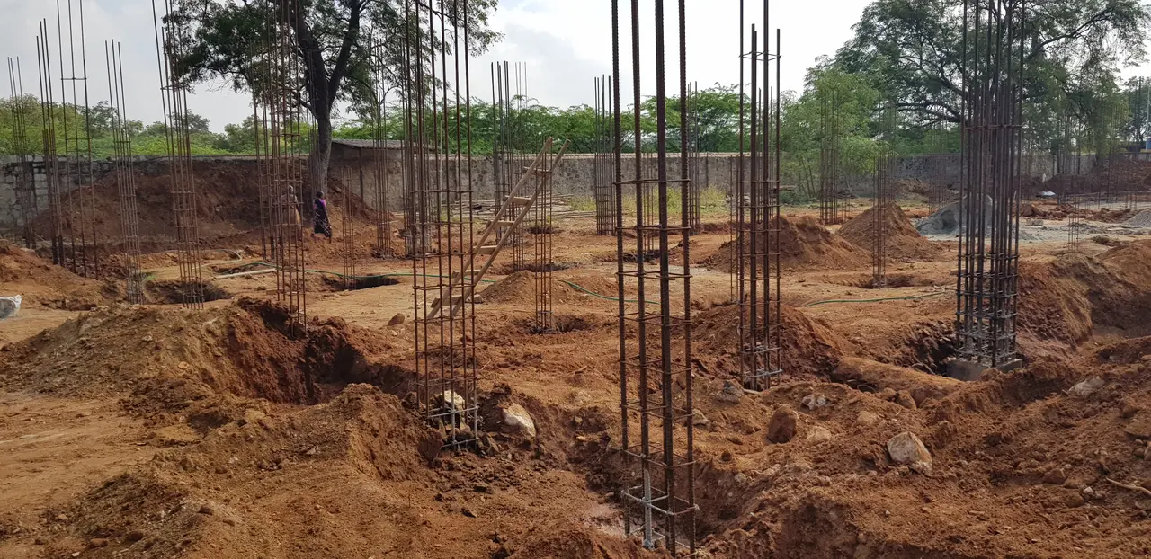 Amohaa Palace construction, 20200314