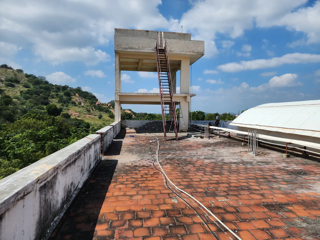 TCE Men's Hostel construction, 20231226